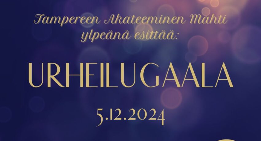 Mahti Urheilugaala 5.12.